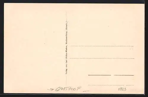 AK Lörrach, Schützenhaus mit Gartenwirtschaft
