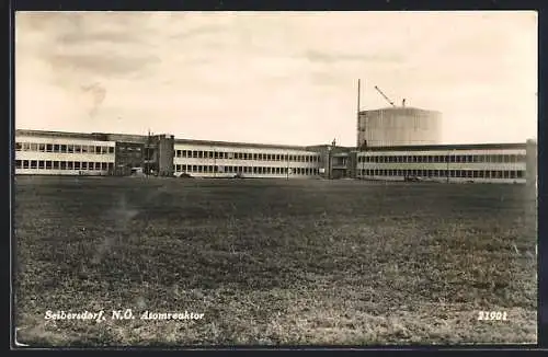 AK Seibersdorf /N. Ö., Ansicht vom Atomreaktor