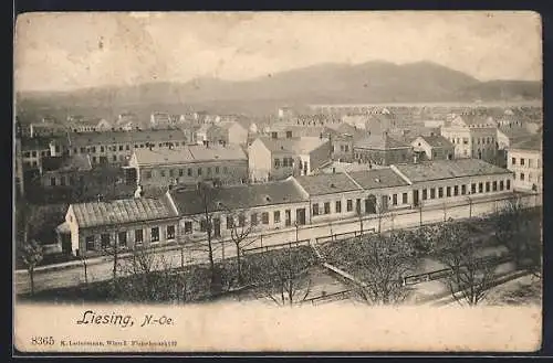 AK Liesing /N.-Oe., Teilansicht aus der Vogelschau