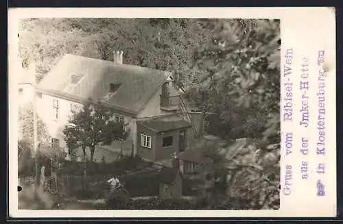 AK Klosterneuburg, Gasthaus Imker-Hütte von Johann Bartosch