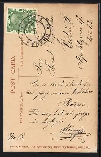 Künstler-AK Court Barber: Baby, Mädchen mit Haube