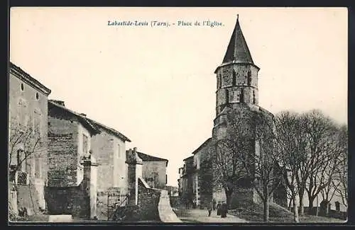 AK Labastide-Levis /Tarn, Place de l`Église