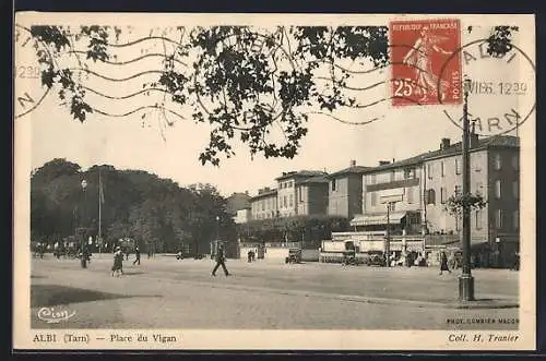 AK Albi /Tarn, Place du Vigan