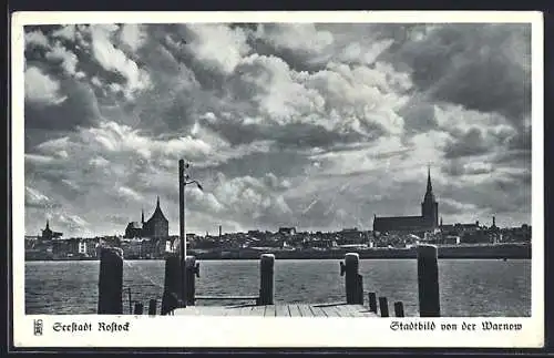 AK Rostock, Standbild von der Warnow