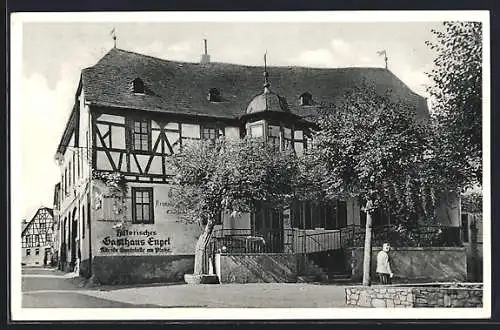 AK Kiedrich i. Rheingau, Gasthaus Engel