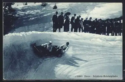 AK Davos, Schlitten auf der Schatzalp-Bobsleighbahn