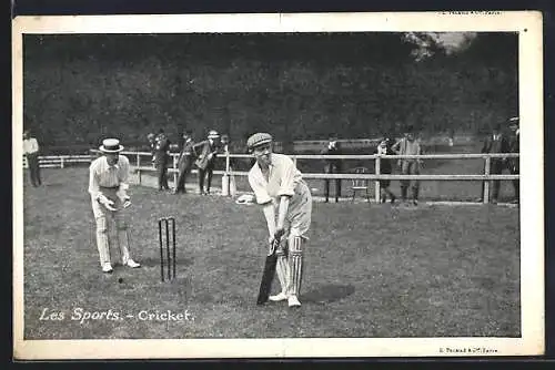 AK Cricketspieler auf dem Feld