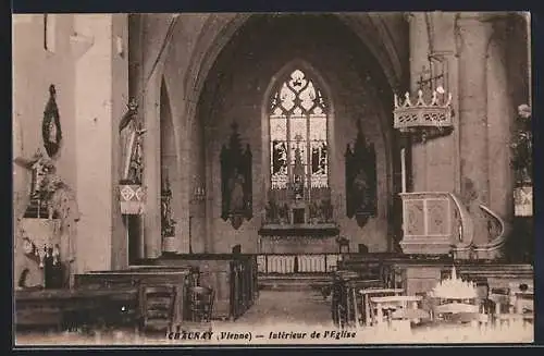 AK Chaunay, Intérieur de l`église