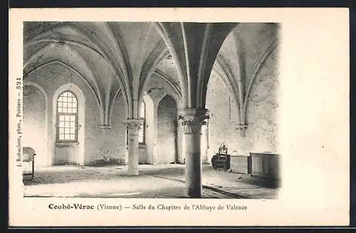 AK Couhé-Vérac, Salle du Chapitre de l`Abbaye de Valence