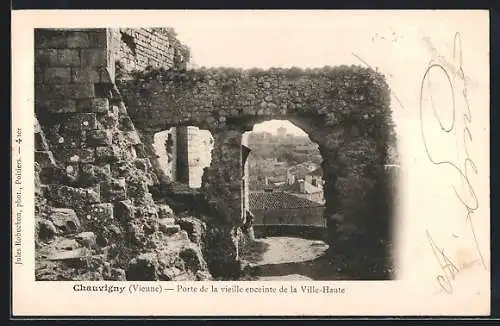 AK Chauvigny, Porte de la vieille enceinte de la Ville-Haute