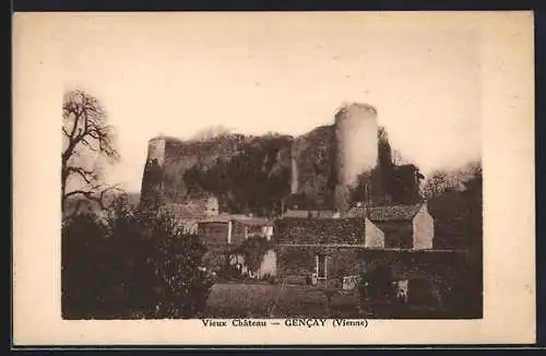 AK Gencay, Vieux Château, Vienne