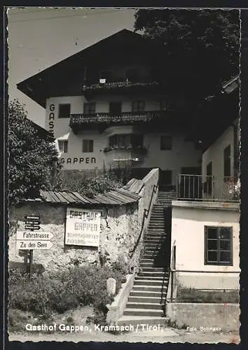 AK Kramsach /Tirol, Der Gasthof Gappen