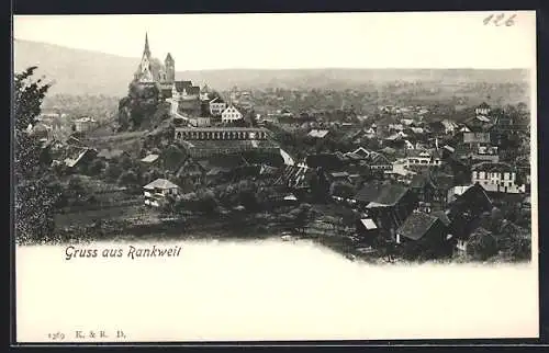 AK Rankweil, Teilansicht mit Schloss