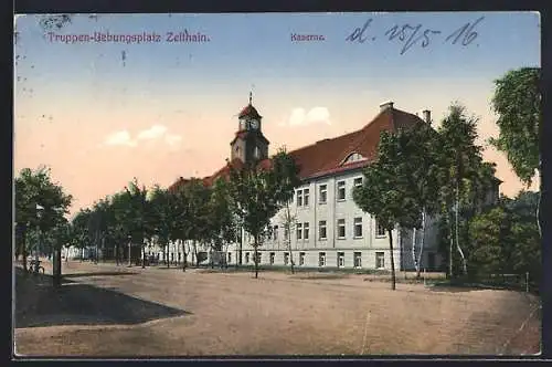 AK Zeithain, Truppenübungsplatz mit Kaserne