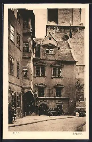 AK Jena, Blick auf den Burgkeller