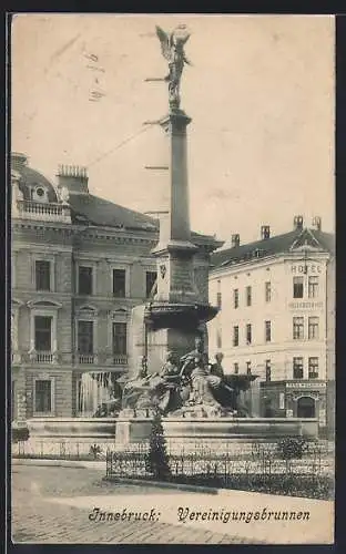 AK Innsbruck, Am Vereinigungsbrunnen