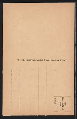 AK Hildesheim, Alte Häuser an der Eckemeckerstrasse