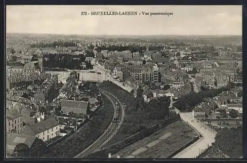 AK Bruxelles-Laeken, Vue panoramique