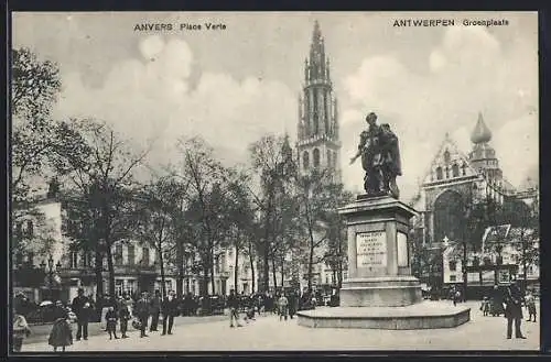 AK Anvers, Place Verte