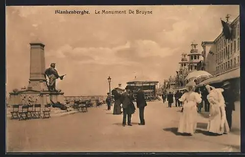 AK Blankenberghe, Le Monument De Bruyne