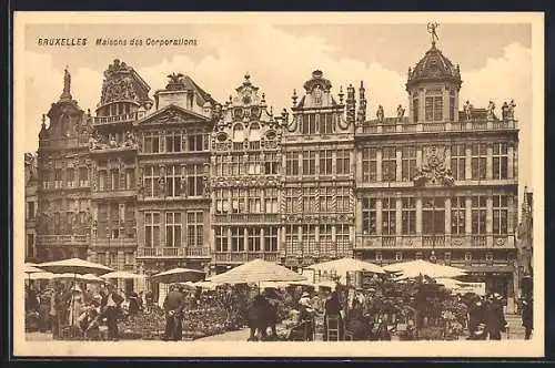 AK Bruxelles, Maisons des Corporations
