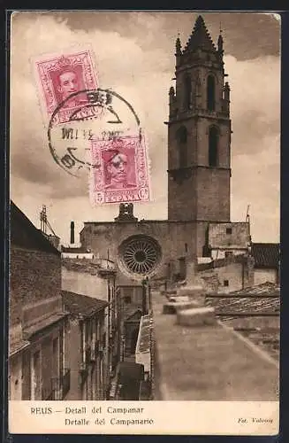 AK Reus, Detall del Campanar