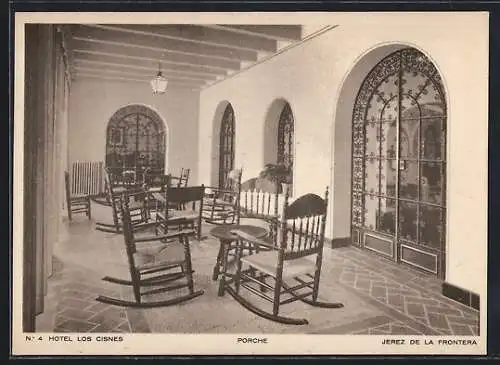 AK Jerez de la Frontera, Hotel los Cisnes, Porche