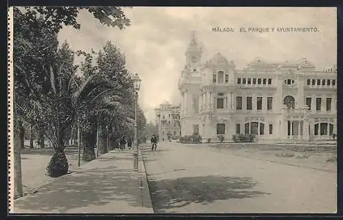 AK Málaga, El Parque y Ayuntamiento