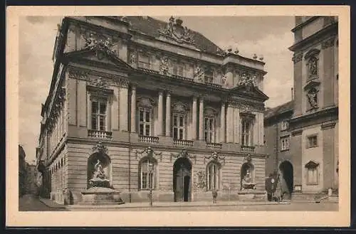 AK Wien, Alte Universität mit Strasse