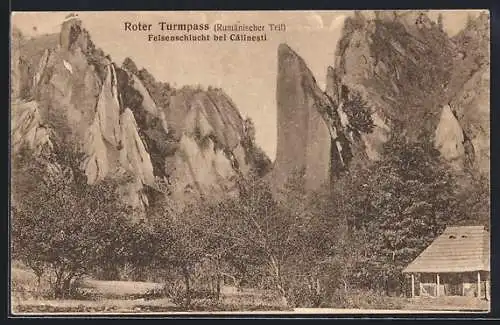 AK Felsenschlucht bei Calinesti, Roter Turmpass