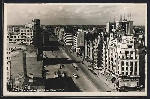 AK Bucuresti, Bulevaroul Bratianu, Strassenpartie