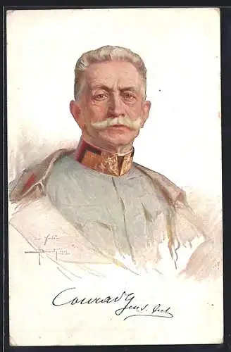 AK Portrait österr. Generalfeldmarschall Conrad von Hötzendorf