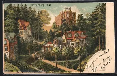 AK Rastenberg, Partie am Stahlbad Finneck
