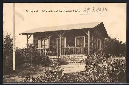 AK St. Ingbert, Schutzhütte auf dem Grossen Stiefel