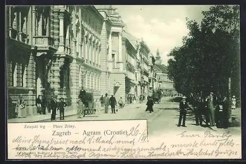 AK Zagreb, Zrinjski trg