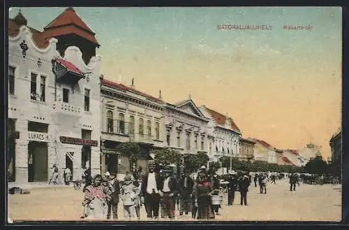 AK Sátoraljaujhely, Wekerle-tér