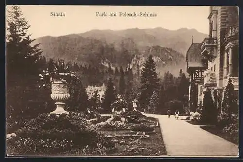 AK Sinaia, Park am Pelesch-Schloss