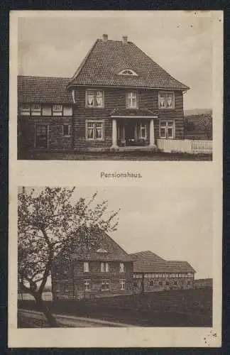 AK Wethen i. Waldeck, Pension-Sommerfrische Karl Neumeyer, Gebäudeansichten