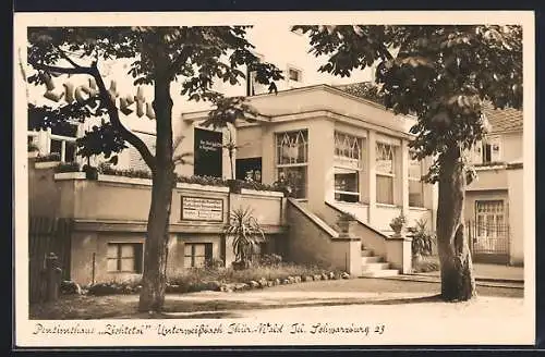 AK Unterweissbach / Thür. Wald, Hotel und Pension Liehtetal