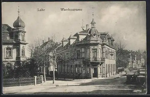 AK Lahr / Baden, Gasthaus in der Werderstrasse