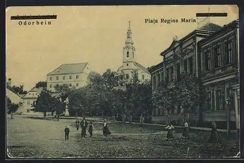 AK Odorheiu, Piata Regina Maria