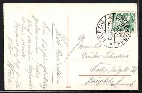 AK Leipzig, Hauptbahnhof, Strassenbahn