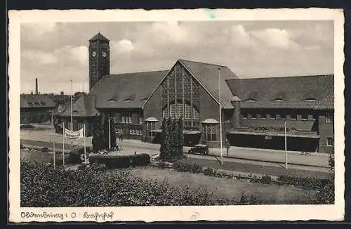 AK Oldenburg / O., Bahnhof