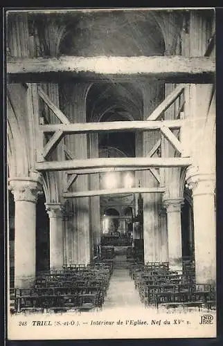 AK Triel /S.-et-O., Intérieur de l`Eglise