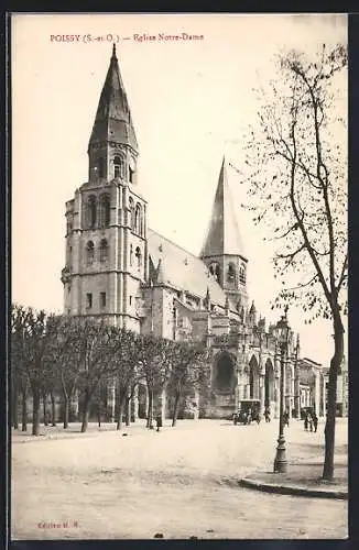 AK Poissy /S.-et-O., Eglise Notre-Dame