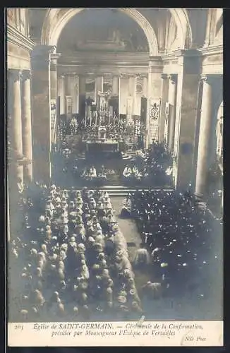 AK Saint-Germain, Interieur de l`Église, Cérémonie de la Confirmation