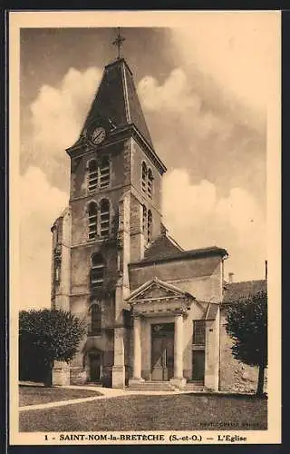 AK Saint-Nom-la-Breteche, l'Eglise