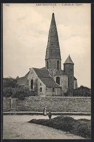 AK Sartrouville, l`abside de l`eglise