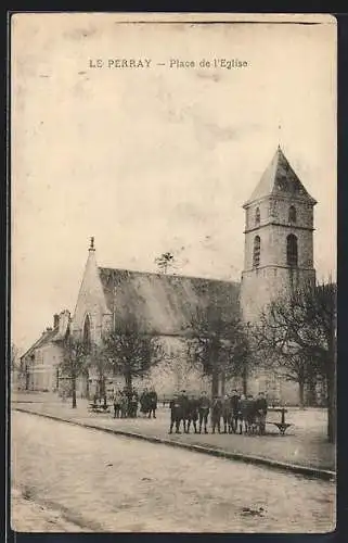 AK Le Perray, Place de l`Eglise