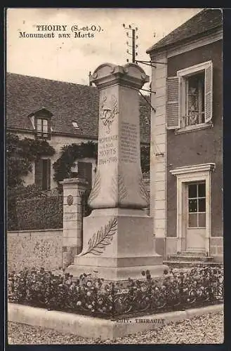 AK Thoiry /S.-et-O., Monument aux Morts